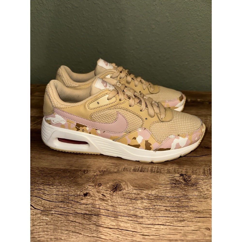 Nike Air Max SC Women's Sesame Pink Desert Camo Sneakers DX3733-200 Size: 8 - Picture 2 of 9
